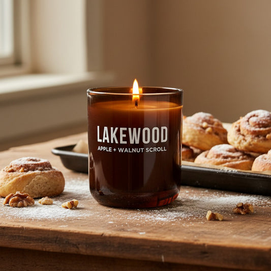 Apple + Walnut Scroll