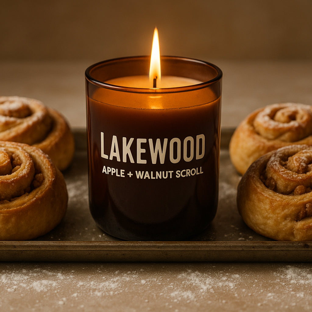 Apple + Walnut Scroll