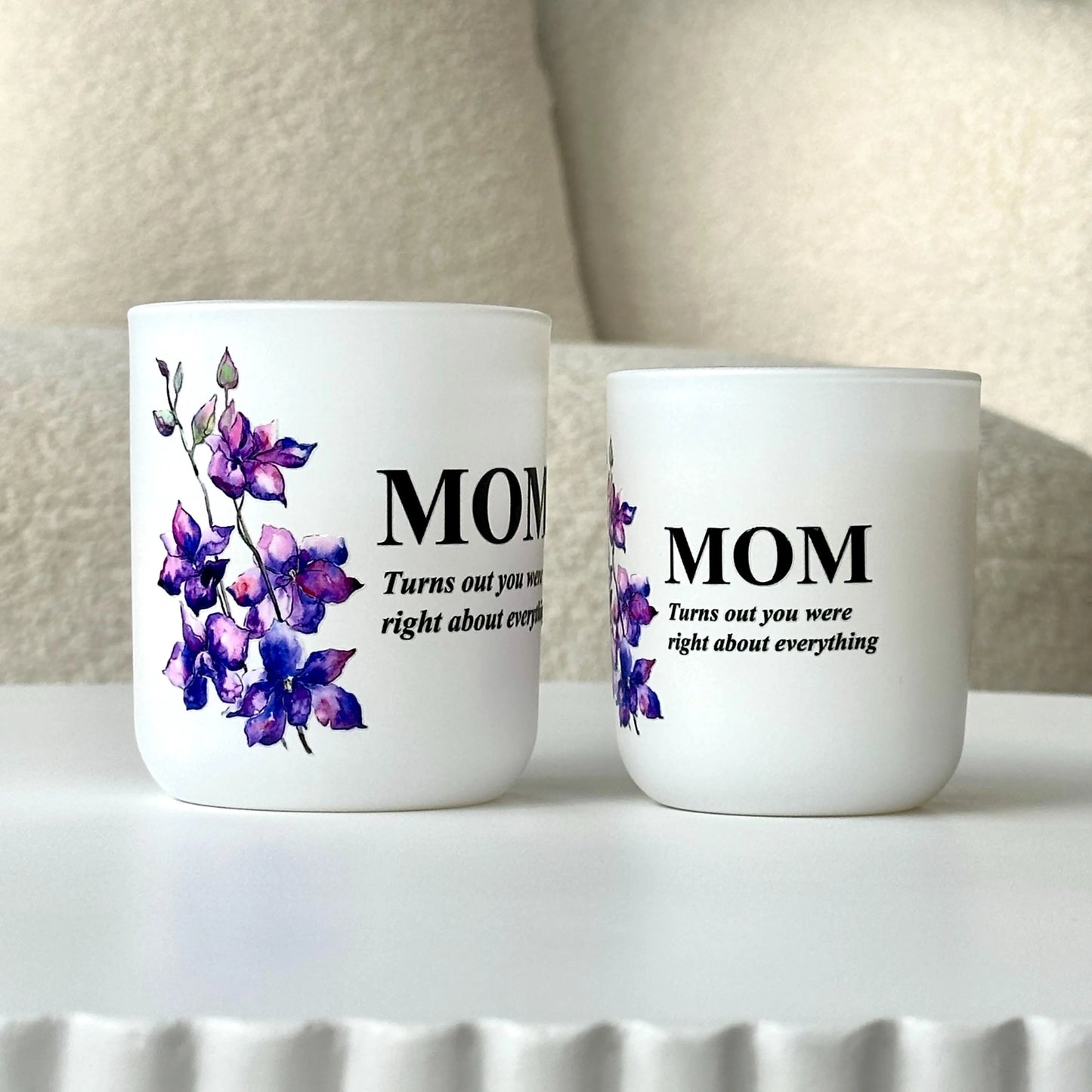 Mother's day candle