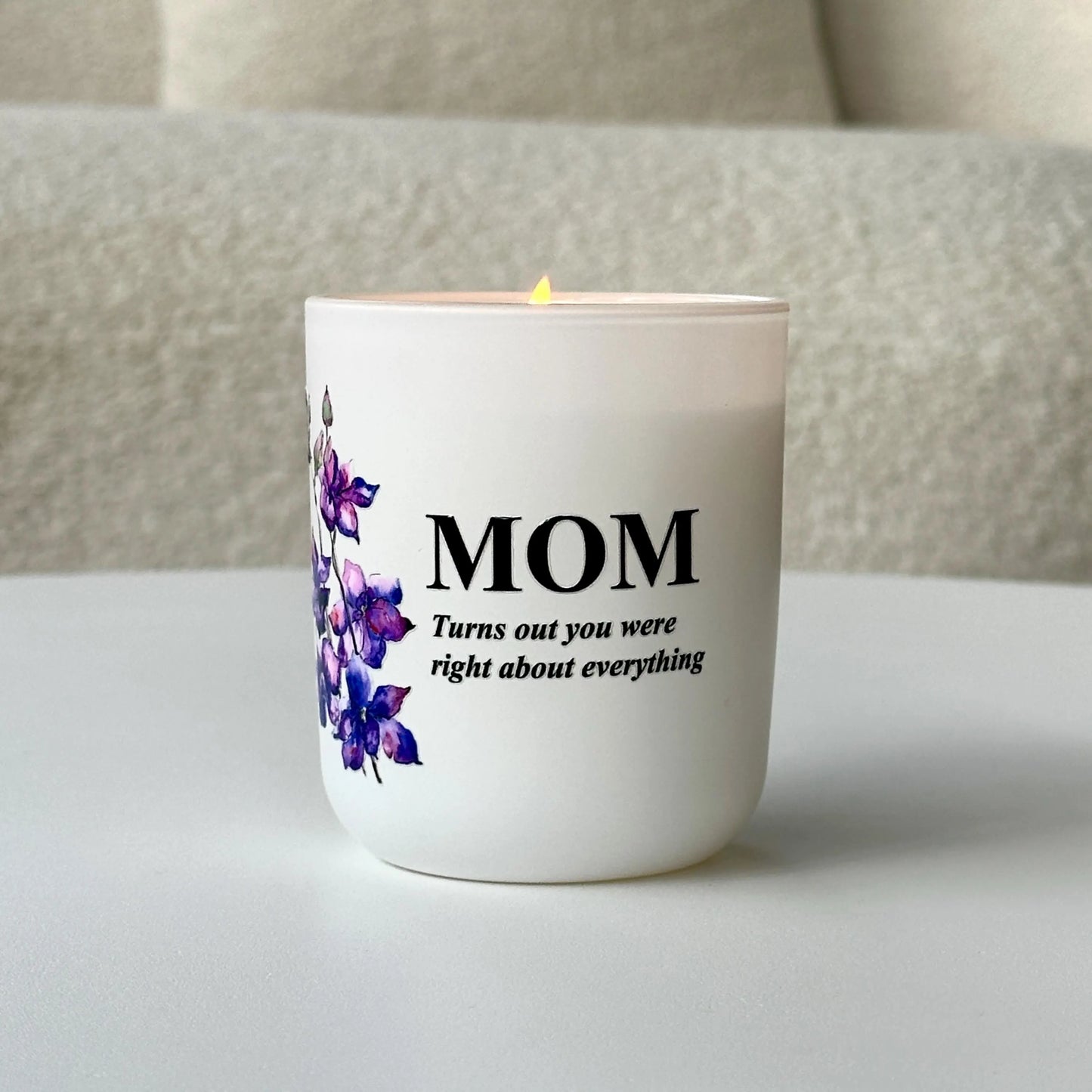Mother's day candle