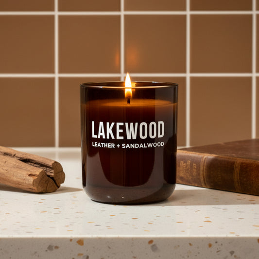 Leather + Sandalwood