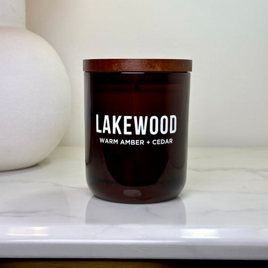 Warm Amber + Cedar