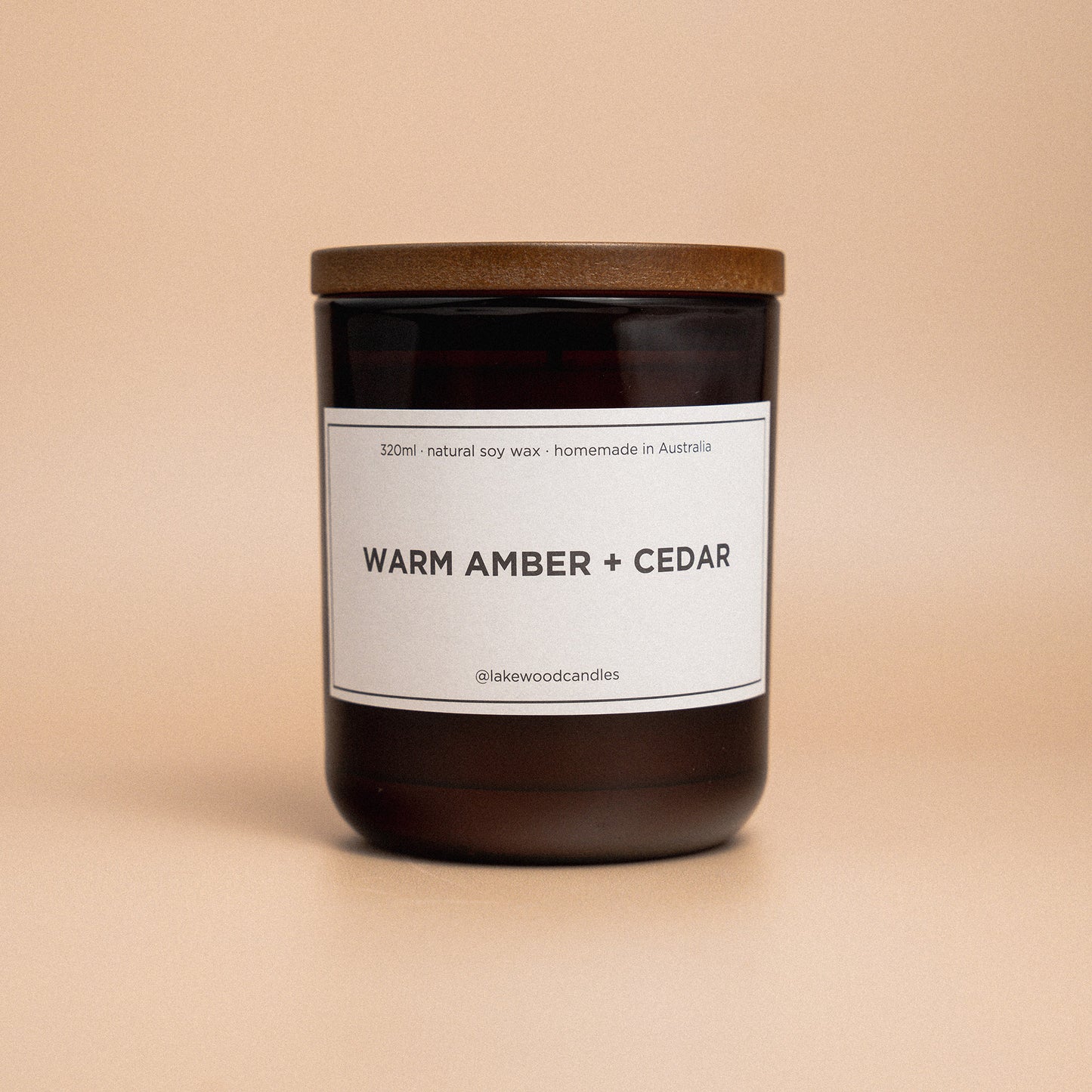 Warm Amber + Cedar