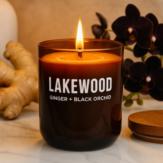 Ginger + Black Orchid