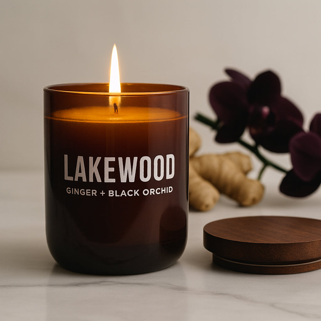 Ginger + Black Orchid