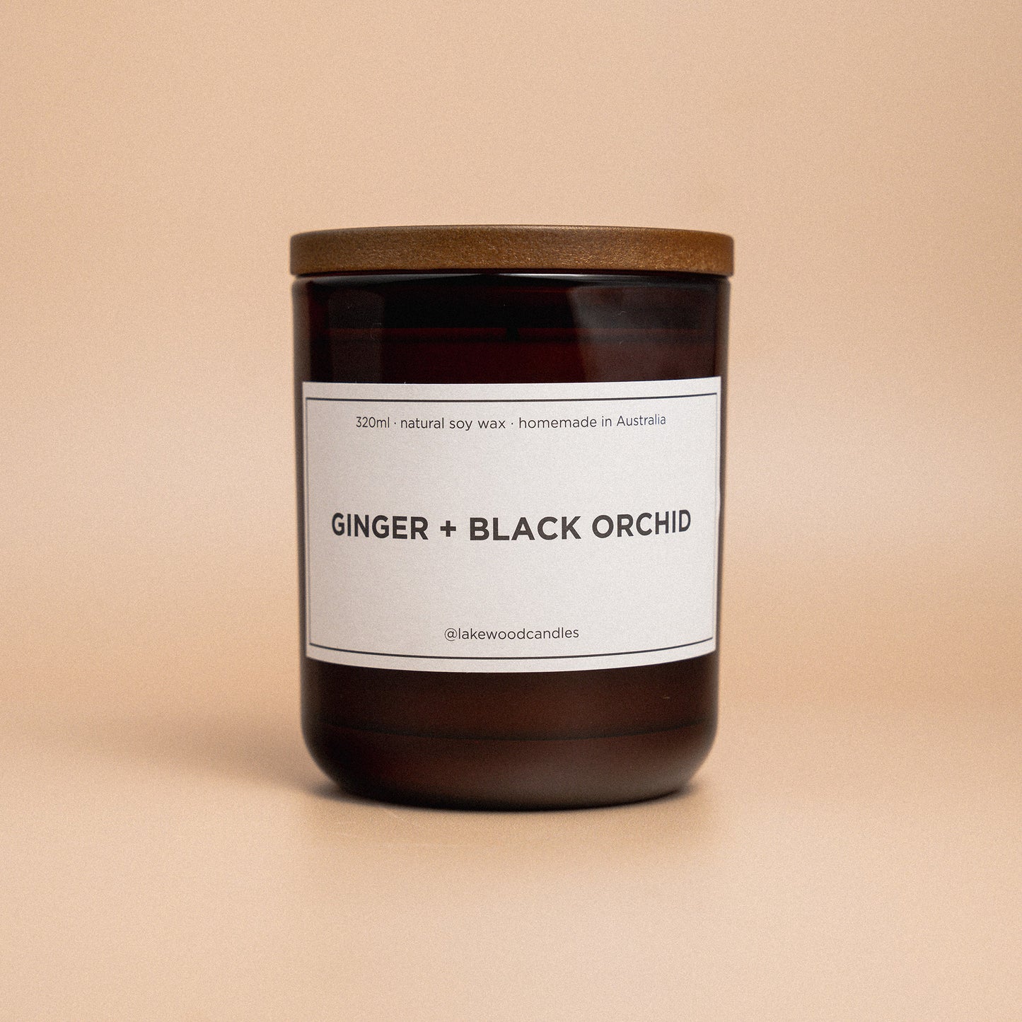 Ginger + Black Orchid