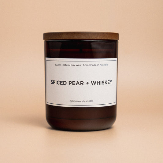 Spiced Pear + Whiskey